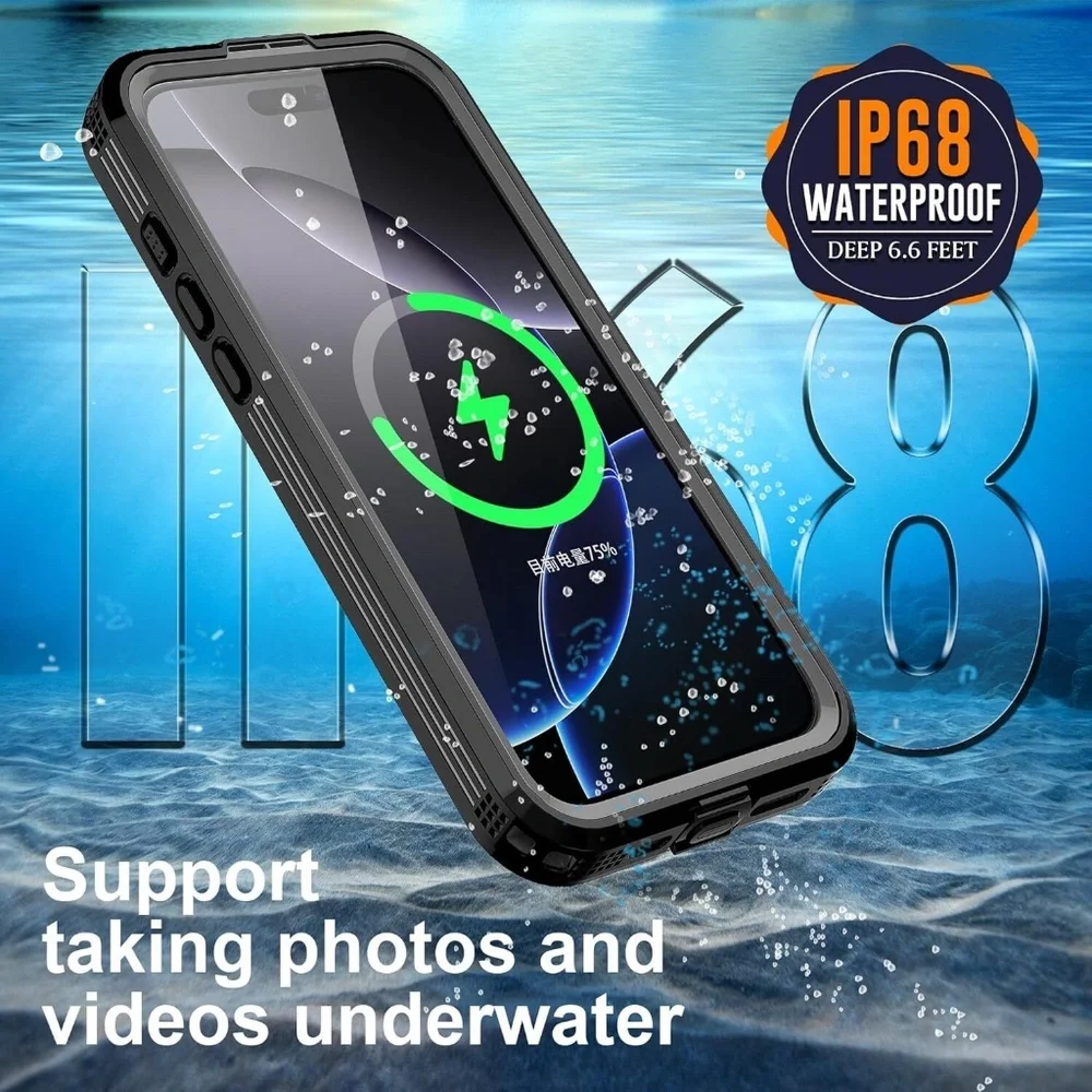 iPhone 16 Pro Max Waterproof Case